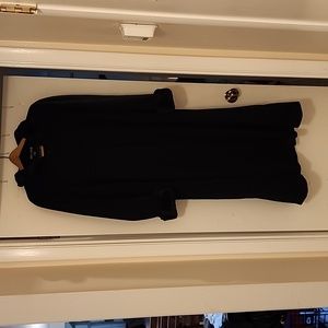 Sieve by Searle Long Black Wool Coat Sz 12